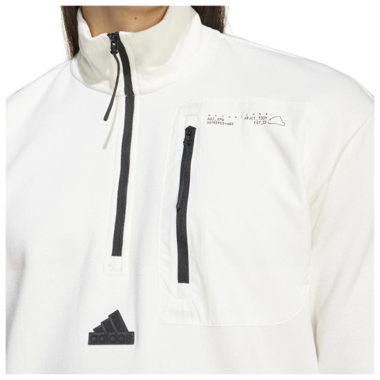 Adidas Ανδρικό φούτερ City Escape Fleece Half-Zip Sweatshirt Adidas Ανδρικό φούτερ City Escape Fleece Half-Zip Sweatshirt